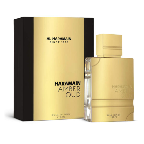Amber Oud Gold Edition Al Haramain Eau de Parfum 120ml - Imagem 2